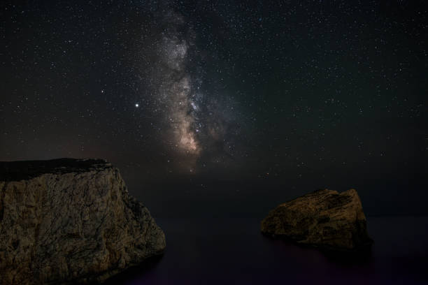 istock Capo Caccia with the Milky Way, Alghero - Sassari - Sardinia - 1273838028