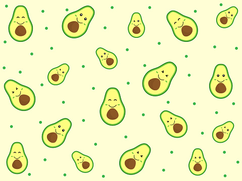 Ilustración de Fondo Con Feliz Lindo De Aguacate y más Vectores Libres de Derechos de Aguacate - Aguacate, Alegre, Alimento - iStock Ilustración de Fondo Con Feliz Lindo De Aguacate y más Vectores Libres de Derechos de Aguacate - Aguacate, Alegre, Alimento - iStock