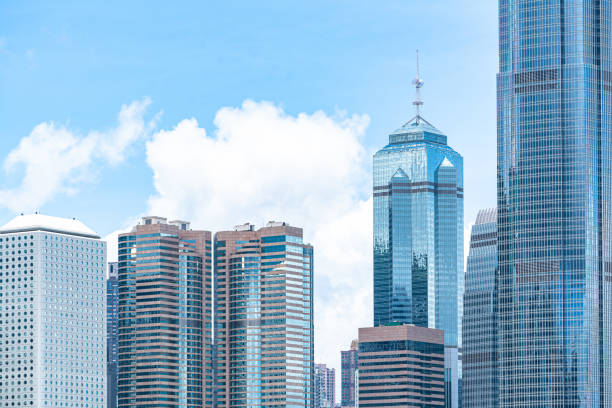 istock Hong Kong skyline in Victoria Harbour 1273839682