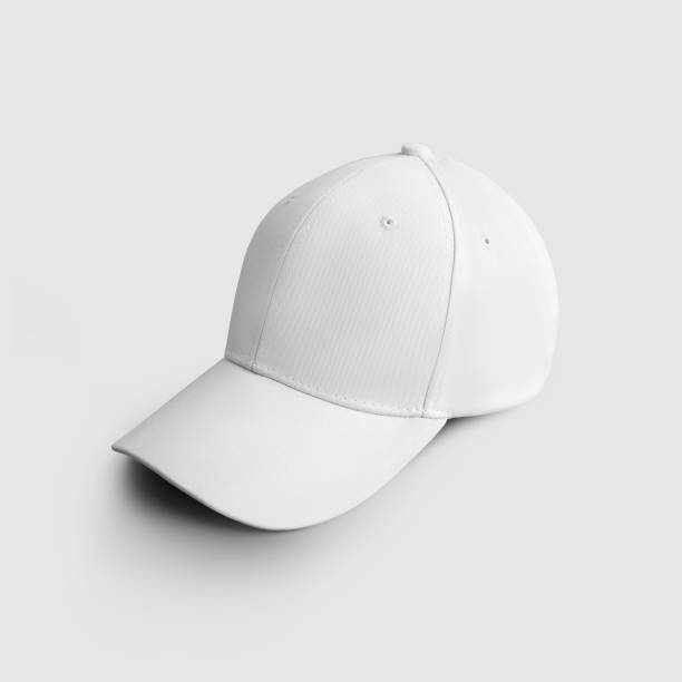 istock White headdress template, side and top view, blank cap for design and pattern presentation. 1273840932