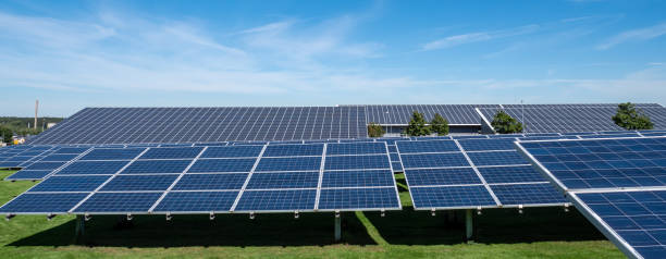 istock Panorama solar park solar energy renewable energy 1273841730