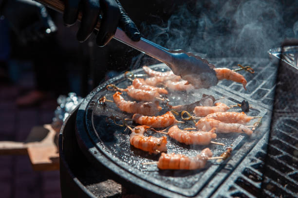 istock A professional cook prepares shrimps 1273843033