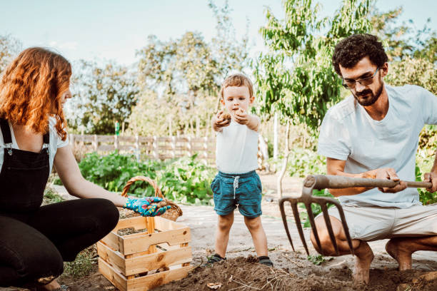 istock Family gardening together 1273844743