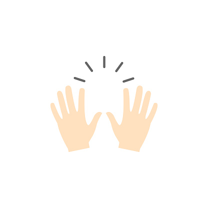 Hand Rise Smiley Raising Hands Emoji Stock Illustration - Download Image Now - Emoji ...