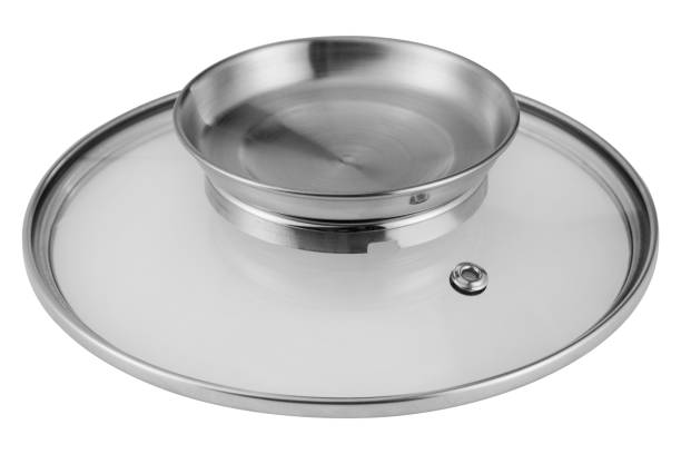 istock new glass pan lid, with metal rim and handle, on white background 1273849657