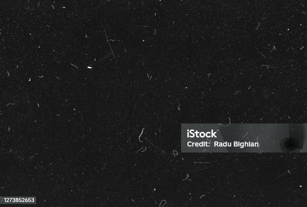 Old Scratched Film Strip Grunge Texture Background Stock Photo - Download Image Now - Textured, Textured Effect, Full Frame