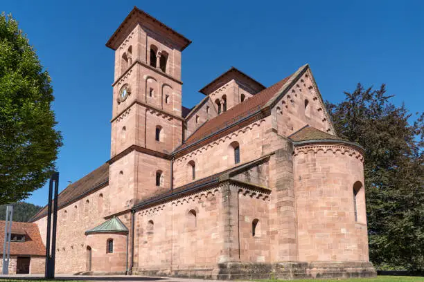 Former monastery church in Klosterreichenbach, district of Baiersbronn in the Black Forest, Germany