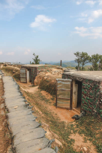 istock Sandbag and military bunker 1273861266