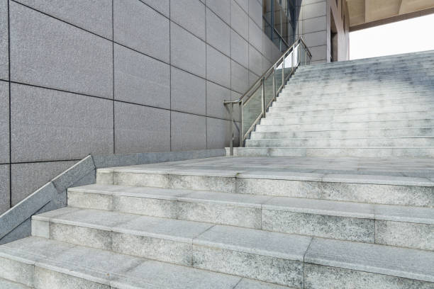 istock Close up of stone staircase 1273864635