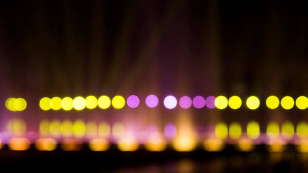 istock Abstract defocused lights by the lake 1273865996