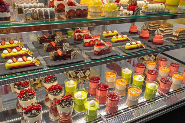 istock Patisserie Display Desserts 1273869145