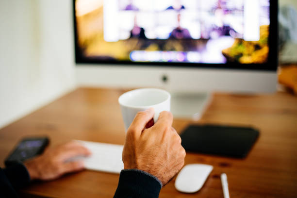 istock Online meeting at home 1273869540