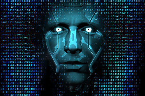 Artificial Intelligence is hacking datas in the near future.