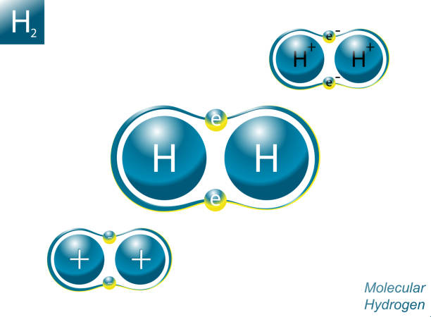 ilustraciones, imágenes clip art, dibujos animados e iconos de stock de hidrógeno molecular - hydrogen bond