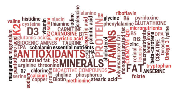 Red Meat Nutrition Information Word Cloud