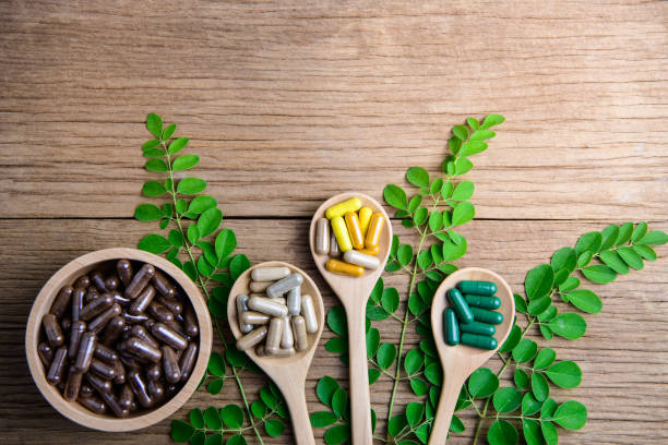 istock Herbal medicine and supplements 1273890638
