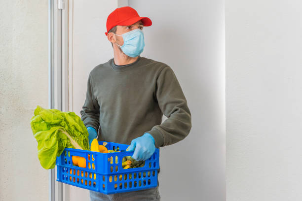 istock Home delivery food during virus outbreak 1273900130