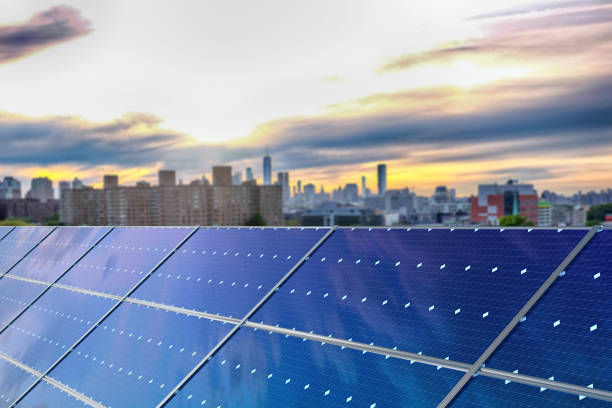 istock Solar panels in New York City 1273910493