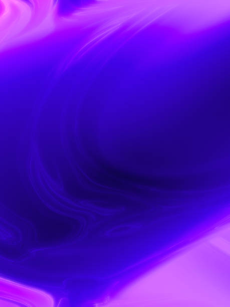 istock Bright liquid abstract background with wavy streaks, tints and glow. 3D illustration, 3D rendering. 1273918839