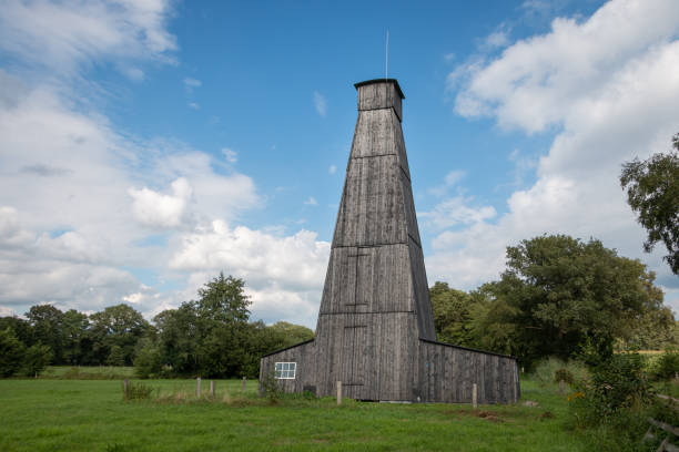 istock Salt tower containing pipes and valves 1273923378