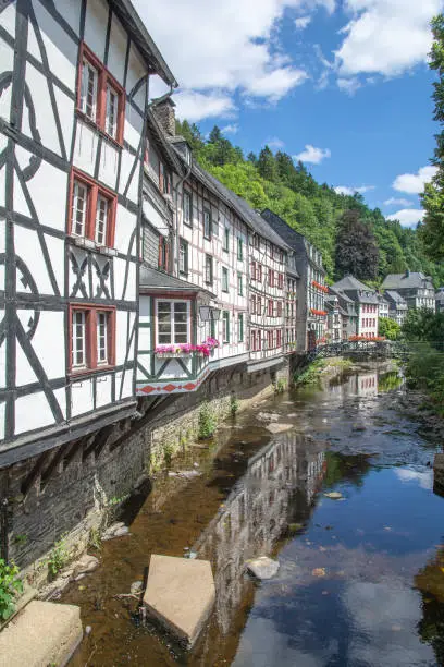 Village of Monschau in Eifel,Germany