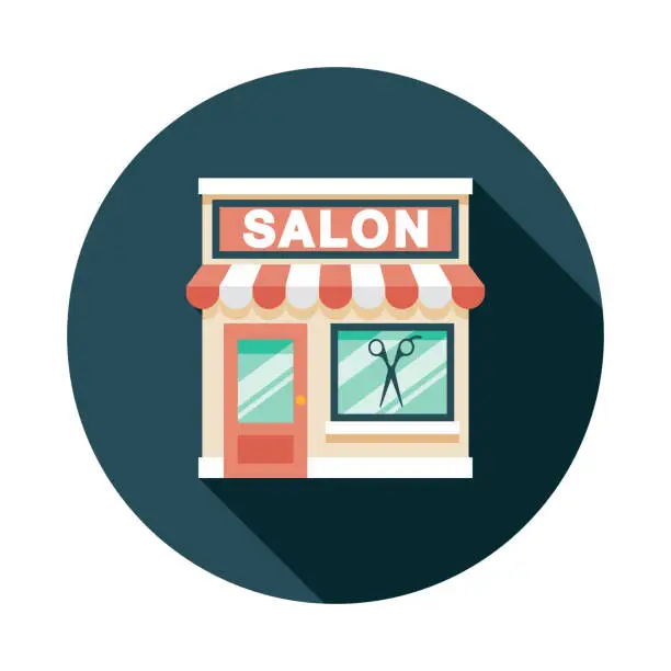 Vector illustration of Beauty Salon Icon