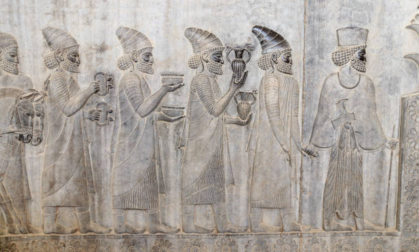 istock Bas-relief with foreign ambassadors, Persepolis, Iran 1273933008