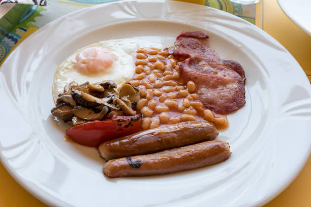istock Tasty full English breakfast 1273933054