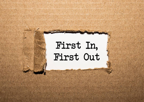istock The text First In, First Out behind torn brown paper 1273934858