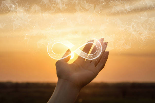 istock Concept of unlimited Internet in the network. 1273935924