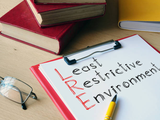 istock Least restrictive environment LRE is shown on the photo 1273939509