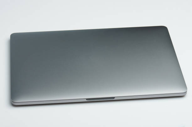 istock Gray closed metal laptop 1273941801
