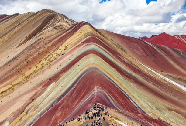 istock Rainbow mountains Andes near Cusco in Peru 1273943514