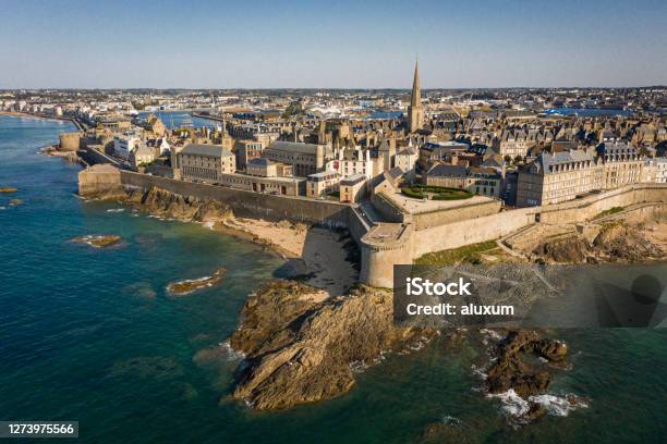 Saint Malo Brittany France Stock Photo - Download Image Now - St-Malo, Brittany - France, France