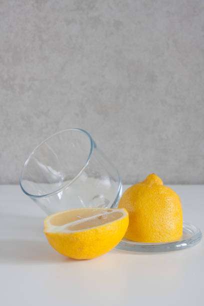 istock Fresh lemon in a glass mini dome 1274021639