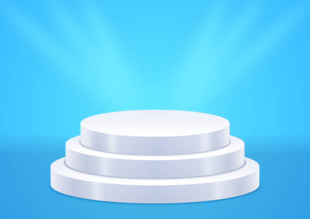 istock Brand New Product Launch Sale Event Pedestal 1274163071