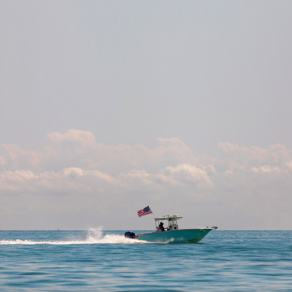 A lifeguard Rescue Dinghy raft and a wet bike, ready to reach out to sea.