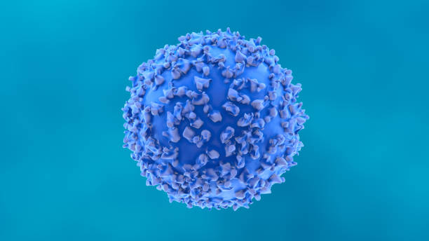istock 3D Illustration of a Cancer Cell 1274232648