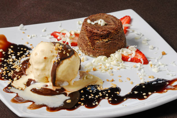 istock Strawberry dessert with whipped cream and ground nut. 1274311538