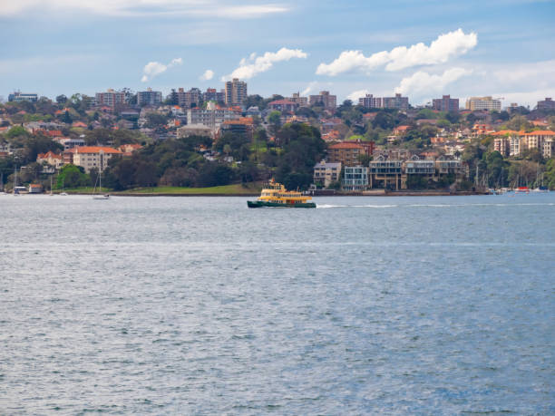 istock Boat on sydney harbour NSW australia 1274318305