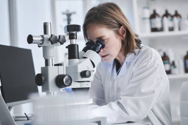 istock Carrying out careful tests under controlled conditions 1274481473