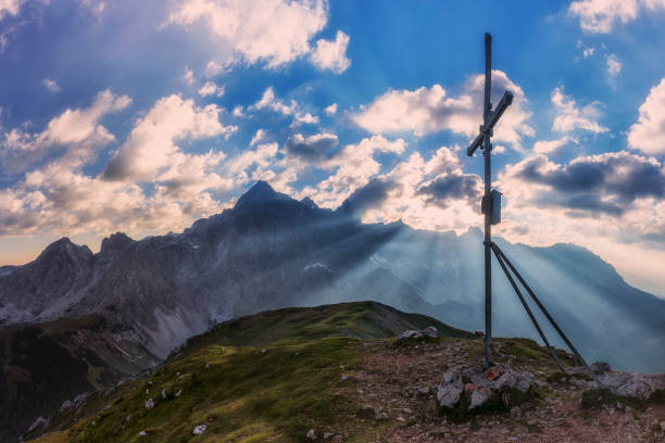 istock Sunrise at Hoher Dachstein mountain range, Styria, upper Austria 1274492949