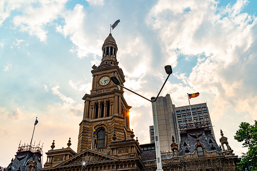 Brisbane City Hall Clock Tower in Australia