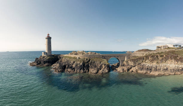 Lighthouse Petit Minou in Brittany France