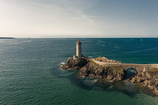 Lighthouse Petit Minou in Brittany France