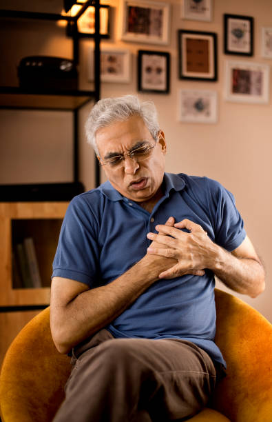 istock Old man suffering with heart disease 1274688189