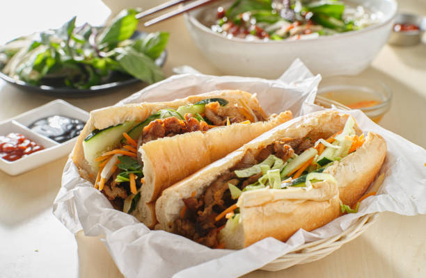 istock vietnamese bahn mi sandwich with pork belly 1274688833