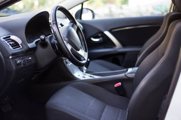istock black interior of modern car 1274709819