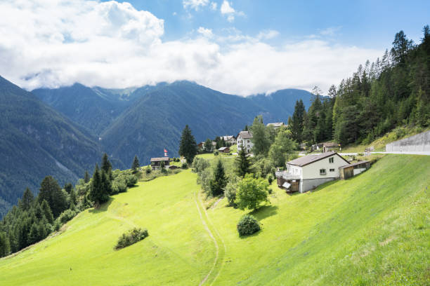 istock Idyllic summer landscape in the Alps 1274728435