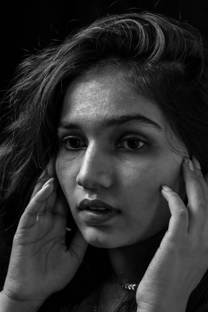 istock Woman in black 1274796613